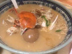 梭子蟹蛋黄面-慧娟面馆·餐厅(望江路店)