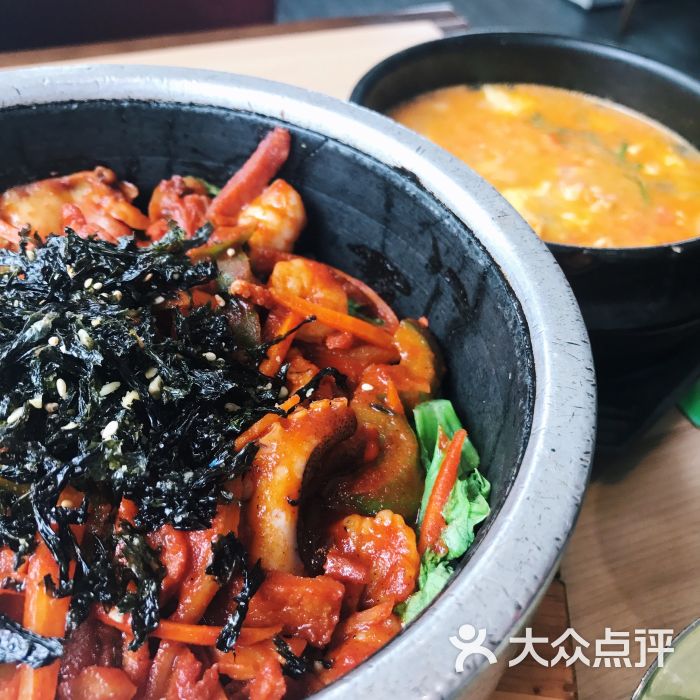 土大力韩国休闲餐厅(金鹰仙林天地店)石锅拌饭图片 - 第1550张