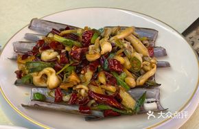 Stir-Fried Large Clams