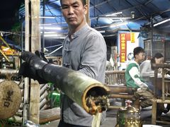 辣木叶虫草花竹丝鸡竹筒汤-竹泉农庄·竹筒饭(从化店)