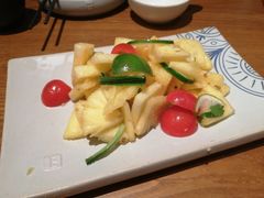 青柠拌菠萝-云海肴·汽锅鸡·云南菜(天山百盛优客店)