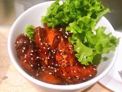 黑白芝麻鸡翅-Lets burger非常汉堡·环球风味(蓝色港湾店)