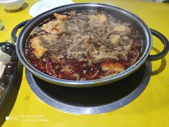 -老红桥炸灌肠牛肚锅烧烤(定福庄店)