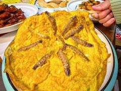 -东来菜馆•手抓海鲜家常菜•海鲜锅贴(鸽子窝店)