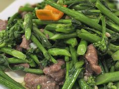 芥兰炒牛肉-水上鱼当家