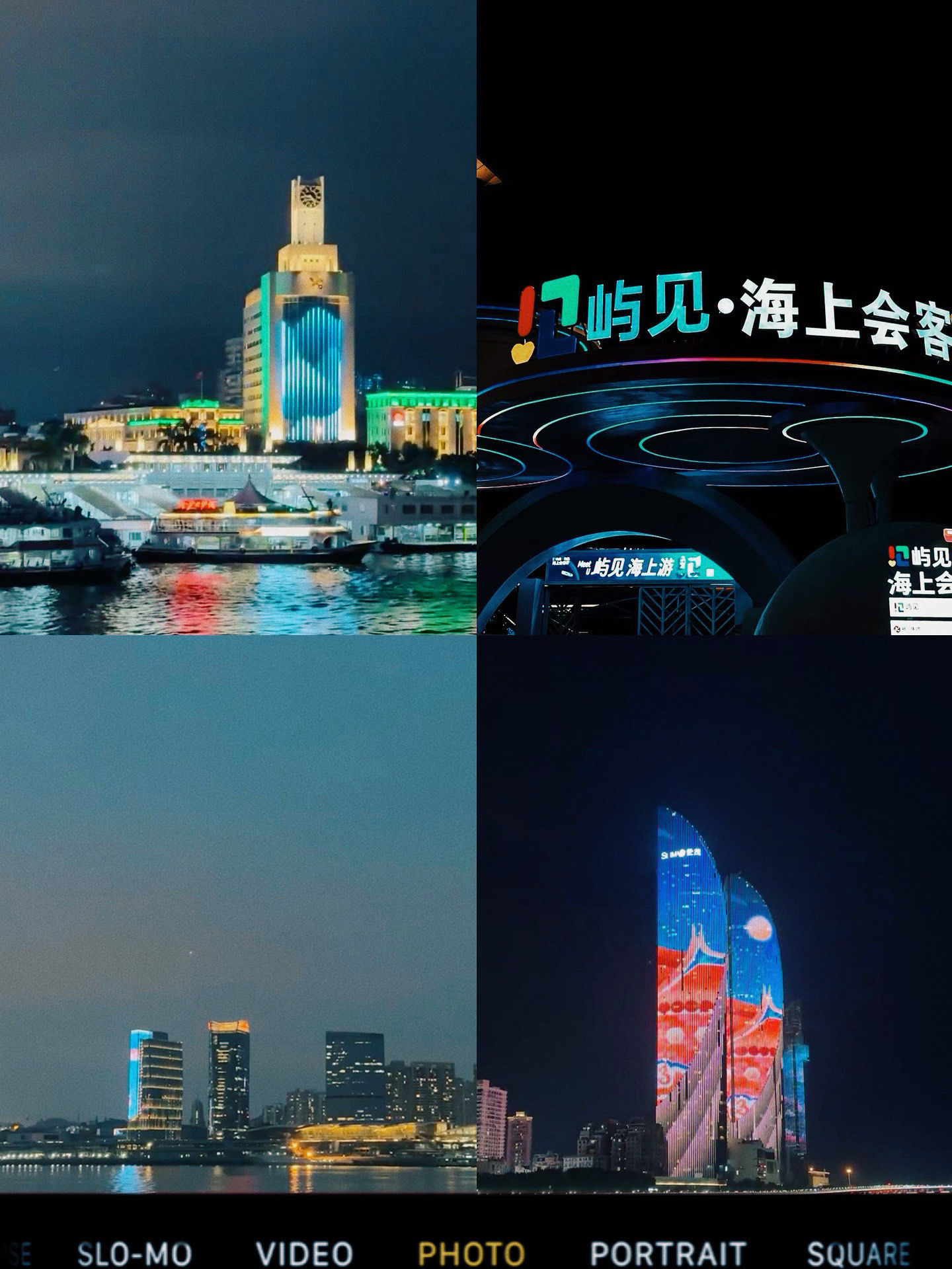 一定要带爸妈体验一下的鹭江夜游