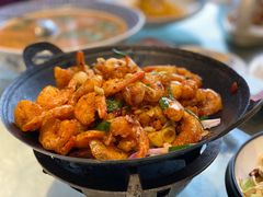 干锅香辣虾-郑州烤鸭总店