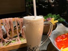 大红袍珍珠奶茶-湊湊火锅·茶憩(磐基中心店)
