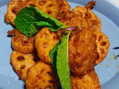 绿薄荷煎莲藕饼-清晖小苑·顺德菜(观澜湖新城店)