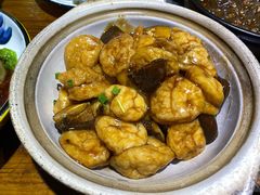 香菇鱼面筋煲-海宁煲农家菜(惠南镇店)