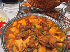 -百彦蒙古包·碳烤羊排·手抓羊肉(万江首店)