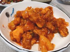 菠萝古老肉-一盏明灯全素斋(殊像寺店)