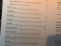 菜单-The Meat & Wine Co Southbank(南岸店)