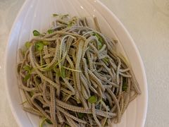 香椿苗拌豆腐丝-博雅渔港·融合菜(维也纳国际大酒店)