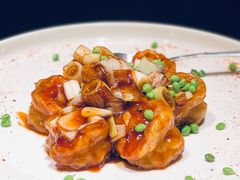坚果宫保明虾球-上海苏宁宝丽嘉酒店·嘉府壹号中餐厅