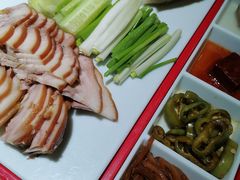 大饼猪头肉-二姐家三个拿手菜·北塘海鲜·大馅锅贴王(成林道店)