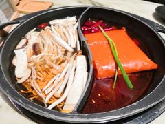 菌汤鸳鸯锅-园里火锅(仁和新城店)