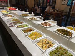 自助取餐区-清心素食自助餐厅(夫子庙店)