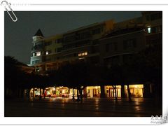 夜色中温馨的灯光-舞鹤日本料理铁板烧(华侨城店)