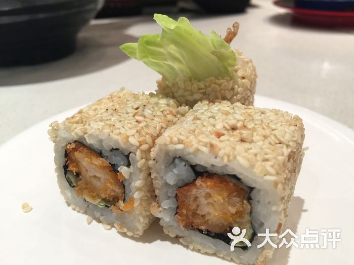 小乔回转寿司(恒隆广场店)芝麻芙蓉虾卷图片 - 第1987张