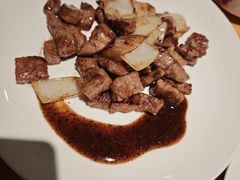 铁板菲力牛排-大成铁板烧•板前(复古餐厅石老人店)