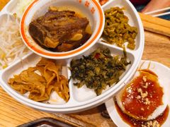 绝杀大骨棒肉猪油拌粉-小满手工粉(上海维璟广场店)