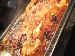 -探鱼·鲜青椒爽麻烤鱼(西南商都店)
