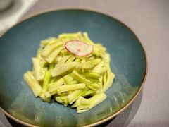 黑松露拌花菜梗-许家菜(望江店)