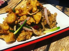 香酥椒盐牛蛙-虾弄弄海派小龙虾·牛羊蝎子火锅