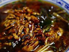 葱油肉丝汤面-大时代美食面馆