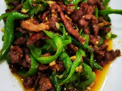 青椒牦肉丝-聚福源·特色川菜馆·烤羊排