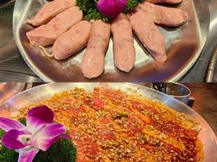 -明洞阿姨·韩式酱蟹烤肉·创意料理(三元桥店)