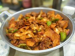 -尕有炕锅烤羊肉