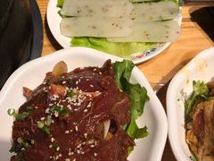 秘制香辣牛肉-胖记烤肉(江汉路店)