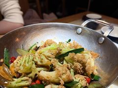 有机花菜-绿茶餐厅(西单老佛爷店)