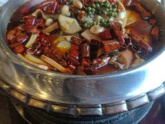 辣过瘾菌菇毛血旺-恭敬李·烤鸭(天坛北门店)