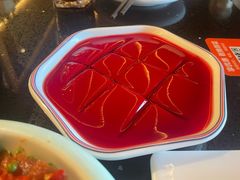 鲜鸭血-三江两海老火锅(北京首店)