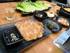 泡菜饼-肉甲韩国木炭烤肉(新壹街1店)