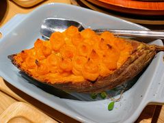 芝士奶油焗南瓜-蜜桃餐厅·伴山(绿宝广场店)