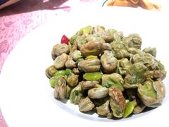 葱爆蚕豆-红樽舫湖州菜.湖景餐厅(太湖渔人码头店)