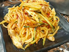 拌花菜-啊美丽炭火烤肉(滑翔一店)