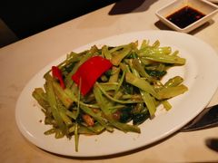 虾酱炒空心菜-肥仔文澳门猪骨煲(南京西路店)