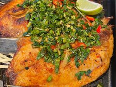 傣味香茅草烤罗非鱼-云海肴·汽锅鸡·云南代表菜(天山百盛优客店)