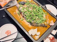 -探鱼·鲜青椒爽麻烤鱼(银泰城店)