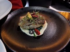 奶汁菠菜烤海鲈鱼-C&R西班牙餐厅