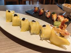 香芒软壳蟹卷-炙柒Sekinana·精致料理 烧鸟·铁板烧(海上世界店)