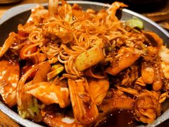 炒鱿鱼-姜虎东白丁烤肉(虹桥天地店)