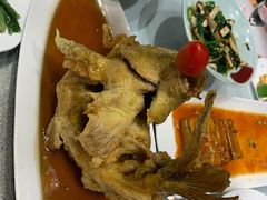 糖醋鲤鱼-老牌坊鲁菜名店(聊城美食岛店)