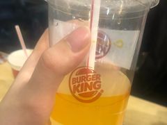 咸柠檬气泡饮-汉堡王(天一广场店)