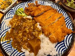 咖喱猪排饭定食-石屋料理(南京西路店)
